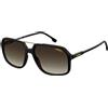 CARRERA 229/S Sunglasses, BLACKBRWN, 59 mm Unisex-Adult