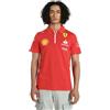 PUMA Squadra Polo Scuderia Ferrari 2024 Uomo Rosso Bruciato - Taglia: L