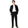 Dickies Original 874 Work Pants Pantaloni Casual da Lavoro, Nero, 32W x 34L Uomo