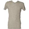 RAGNO Camiciola Uomo t-Shirt Intima Scollo V Manica Corta Wool & Silk WSK Articolo 601598 Lana e Seta, 464M Vapore Melange, 5-Quinta (EU L - F 4 - USA M - GB 36)