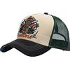 King Kerosin Tiki Surf Shop Unisex Cappello Multicolore 60% Cotone, 40% Poliestere