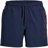 JACK & JONES Jpstmaui Wave Logo Swim Shorts SN, Blazer Blu Marine, S Uomo