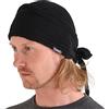 CHARM Arricciatura Turbante Bandana Cappellino Testa Sciarpa Tutte Le Stagioni Stravagante Alla Moda Pirata Nero
