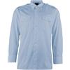 Mil-Tec Camicia da Lavoro a 1/1 Manica T/C. Camicia Classica per Autorità, Sicurezza e associazioni. Robusto Tessuto Twill. Sistema di Spalle con Alette Rimovibili