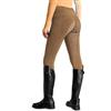FitsT4 Sports FitsT4 Pantaloni da Equitazione Invernali da Donna, Foderati in Pile, con Impugnatura in Silicone, con Tasche