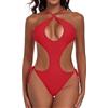 SHERRYLO Costume da Bagno intero da Donna con Tagli a Vita Bassa, Sexy Monokini per Donna, Costume da Bagno a Tanga da 1 Pezzo, Costume da Bagno Tanga, Costume da Bagno a Tanga, S
