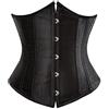 Kelvry Corsetto sottoseno da donna in raso con lacci Plus Size S-6XL