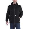 Carhartt, Felpa Wind Fighter®, Relaxed Fit, media pesantezza, Full-Zip Uomo, Nero, XS
