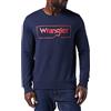 Wrangler Frame Logo Crew Maglia di Tuta Uomo