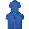 Fruit of The Loom 63-402-0, Polo Uomo, Royal, XXL
