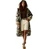 Regatta Cappotto impermeabile avvolgente da uomo, Cactus Camo, L-XL