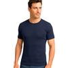 o-day Liabel 2pz Maglia Uomo Caldo Cotone Garzato 100%,T Shirt Cotone Felpato Girocollo o Scollo a V, Maglie Intime Uomo Invernali Anallergiche (IT, Testo, XXL, Regular, Regular, 2pz Girocollo - Blu)