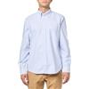 Brooks Brothers Camicia Sportiva da Uomo Friday Oxford a Maniche Lunghe, Blu a Righe, M