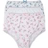 Marlon Womens Vanessa 100% Cotton Floral Full Brief Pack of 5 Mutande da Uomo, Stampa, 20-22 Donna