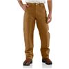 Carhartt, Pantaloni da lavoro Utility in tela Firm Duck, con doppio tessuto sul davanti, Loose Fit Uomo, Carhartt® Brown, W40/L32