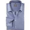 Olymp Uomo Camicia Business a Maniche Lunghe Comfort Fit,Royal 19,41