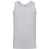 Fruit of the Loom - Maglietta intima da uomo sportiva, taglie dalla M alla 5XL, anche in un set di colori (1/5 pezzi), grigio, XXXXL