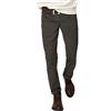 Toocool - Jeans Uomo Pantaloni Imbottiti Pile Felpati Foderati Regular Fit H001 [54,H833 Verde Militare]