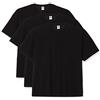 Fruit of The Loom Valueweight Tee, 3 Pack, T-Shirt Uomo, Nero (Black 36), XXX-Large