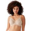 Wacoal Renaissance Rose Embroidered Underwire Bra Reggiseni, Trasparente Donna