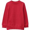 L S U Felpa unisex per ragazzi e ragazze, in pile, classica, girocollo, maniche lunghe, uniforme scolastica