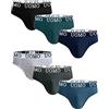 Channo Slip da Uomo in Cotone, Morbido e Confortevole, Multicolore, L