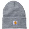 Carhartt Workwear A18 Acrilico Cappello Invernale Unisex da Uomo Grigio 3551