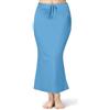 TRENDMALLS Sottogonna modellante in lycra spandex saree da donna, misto cotone, sottoveste, silhouette, gonne da donna, modellante