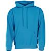 Fruit of the Loom Felpa classica con cappuccio da uomo, Blu, S