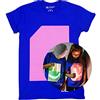 Illuminated Apparel Maglietta con Design interattivo con Luce Che brilla al Buio