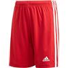 adidas Squad 21 Shorts Pantaloncini, Team Power Rosso/Bianco, M Bambino