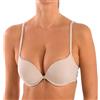 Selene, Reggiseno Donna con Scollo a V, Ferretto e Coppe Doppio Push-Up, Collezione Raquel, Colore Terra, Taglia 2B