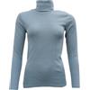 Engel - Maglione da donna a collo alto, 70% lana (kbT), 30% seta
