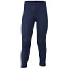 Engel Leggings/Pantaloni Lunghi per Bambini, 70% Lana, 30% Seta (2 Anni, Marina)