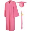 GraduationMall 2026 Toga Laurea Toga e Tocco Cappello Laurea Uomo Donna Nappa Cerimonia Universitaria Unisex Costume Carnevale