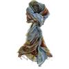 Millie & Boo Sciarpa da donna in 100% pura seta, dipinta a mano, utilizzabile come foulard o scialle, 175cm x 70cm