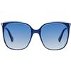 POLAROID PLD 6218/S Occhiali da sole, blu, 56 per donna, blu, 60