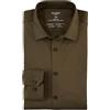 OLYMP Camicia da uomo a maniche lunghe No. Six, in jersey, 24/7 - No 6 six, 20 Urban Kent, Fango 25, 43