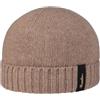 Borsalino Berretto in Cachemire Uni Donna/Uomo - Made Italy Beanie Lana Invernale con Risvolto Autunno/Inverno Autunno Inverno - Taglia Unica Beige