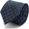 BRERA 67 Cravatta Uomo Elegante in Lana e Seta | Cravattino per Completo 148x8 | Cravatte Slim per Vestito da Cerimonia e per Abiti da Lavoro