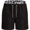 JACK & JONES, Aruba - Costume da bagno da uomo, Nero (Black), 3XL