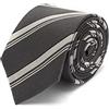 BRERA 67 Cravatta Uomo Elegante in Lana e Seta | Cravattino per Completo 148x8 | Cravatte Slim per Vestito da Cerimonia e per Abiti da Lavoro