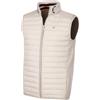 Calvin Klein Gilet da golf scaldacollo ibrido da uomo - Pergamena - S