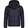 Höhenhorn - Piumino invernale da uomo Bristen, imbottito, Blu scuro, XL