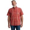 Carhartt Loose Fit Midweight Short-Sleeve Plaid Shirt Camicia a Quadri a Maniche Corte di Peso Medio Ampio Uomo (Pacco da 1)