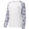 Bassdash UPF 50 Tee da Pesca per Uomini Camo Camicia a Maniche Lunghe Felpe ad Asciugatura Rapida