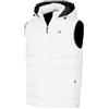 Calvin Klein Uomo San Gabriel Gilet da Golf - Bianco - XXL