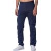 ITALYMORN Pantaloni da Lavoro Cargo Uomo dal Taglio Dritto con Tasche Ampie e Profonde (36, Blu Navy)
