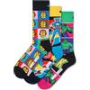 Happy Socks Collaborazione esclusiva Marvel™ Avengers -Set regalo da 3 confezioni per uomo e donna -Taglia 41-46