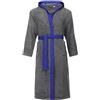 Ladeheid Accappatoio Uomo in Spugna di Cotone LA40-190 (Grigio Scuro-12/Blu-28, L)